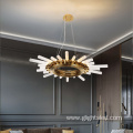 Indoor Decorative Glass Led Chandelier Pendant Lamp